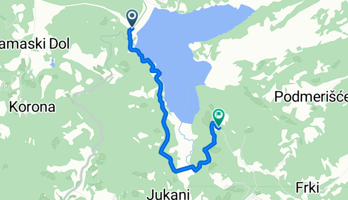 Butoniga-Stausee bis Crkva Sveti Petar i Pavao