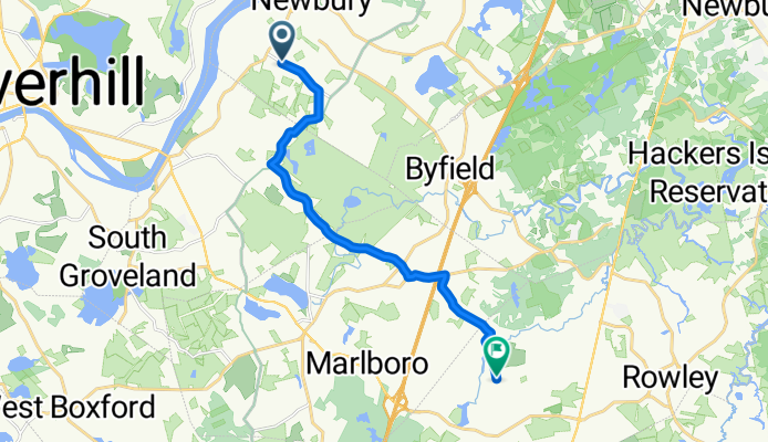 15 miles (training)