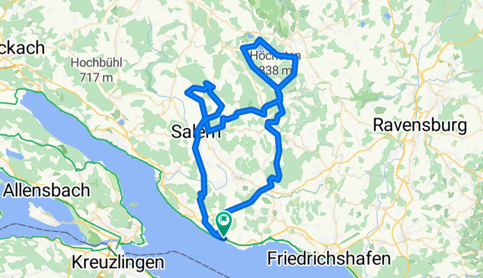 Hinterland Bodensee (Gehrenberg, Höchsten, Heiligenberg)