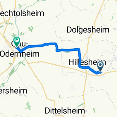 Eis essen in Gau-Odernheim