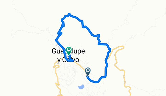 Steady ride in Guadalupe y Calvo