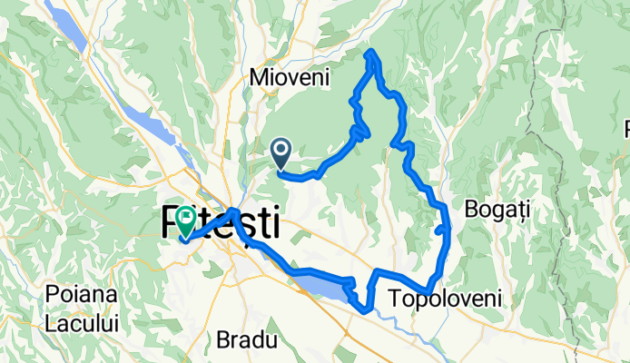 Stefanesti - Topoloveni - Lacul Golesti
