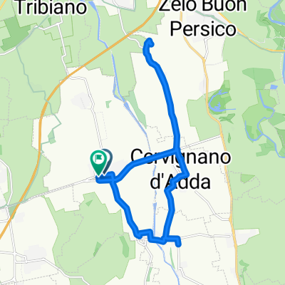 Giro a velocità lenta in Mulazzano