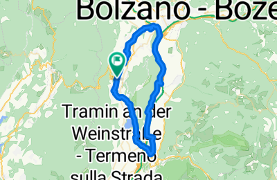 Route in der Bikemap App öffnen