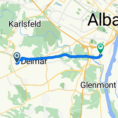 Rail Trail East to Port of Albany