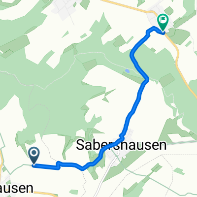 Relaxed route in Dommershausen