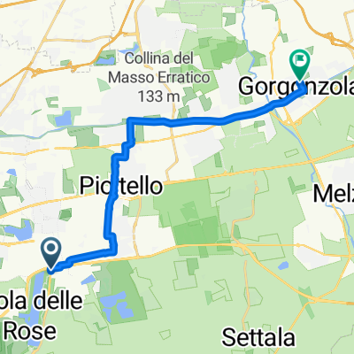 Steady ride in Gorgonzola