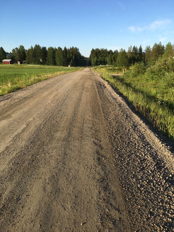 Fast ride in Jormua