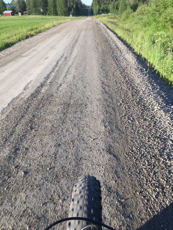 Fast ride in Jormua