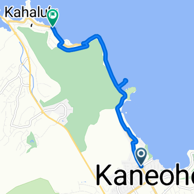 Steady ride in Kaneohe