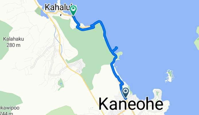 Steady ride in Kaneohe