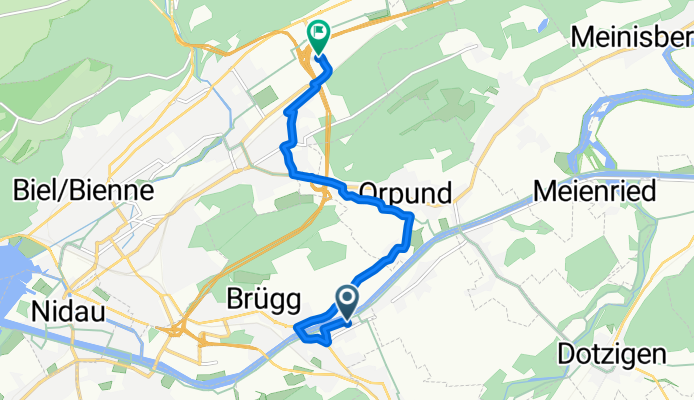 Nordstrasse 9, Aegerten nach Johann-Renfer-Strasse 52, Biel/Bienne