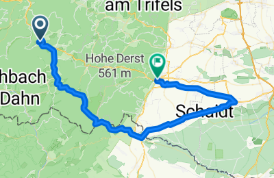 Route in der Bikemap App öffnen