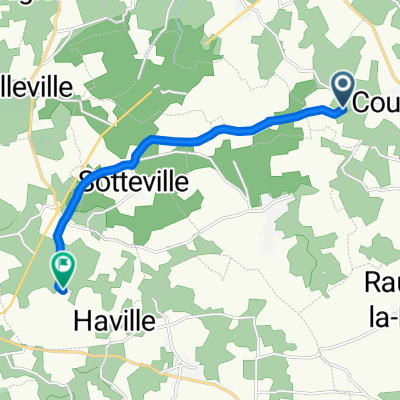 De 8 Village Les Grands, Couville à D331, Benoîtville