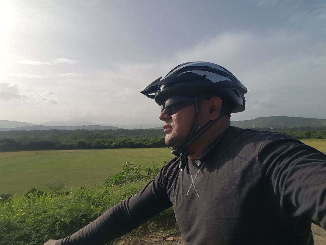 Ruta moderada en vuelta anillo vial