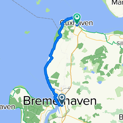 2020 Bremerhaven Hbf - Wremen - Duhnen - Cuxhaven Bhf