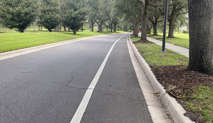 Foto 2 de la ruta de Bikemap "Busy ride in Orlando - many stops for traffic"