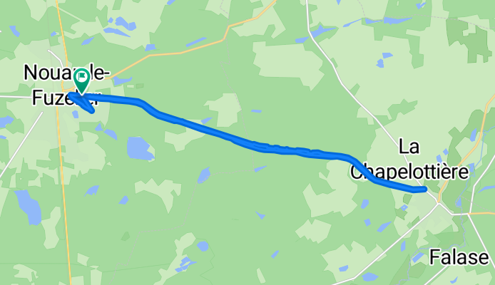 Steady ride in Nouan-le-Fuzelier