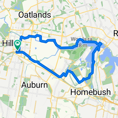 Easy ride in Harris Park