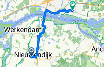 Route in der Bikemap App öffnen