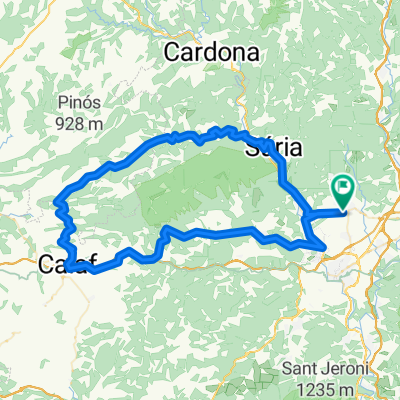 Santpedor - Salo - Calaf - Santpedor