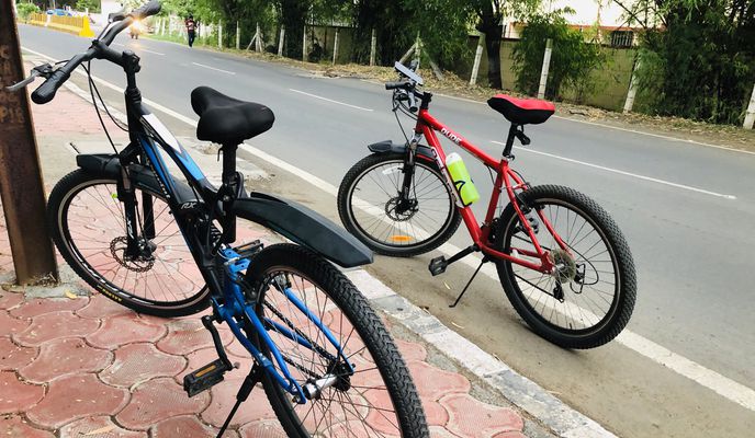 Foto 1 der Bikemap-Route "Steady ride in Indore"