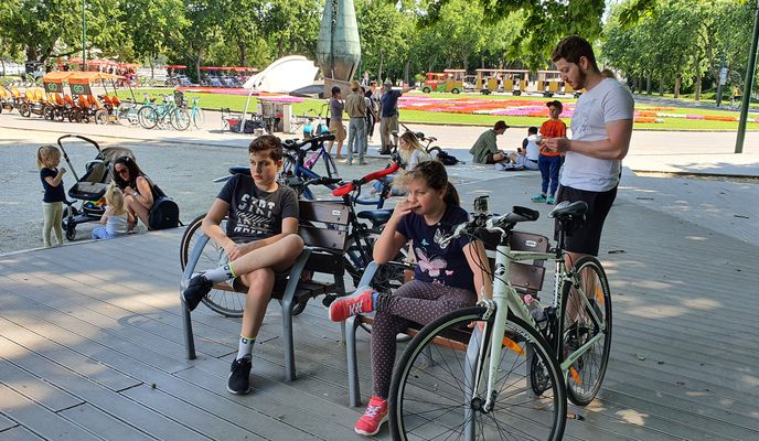 Foto 1 der Bikemap-Route "Margaret Island + Parliament"