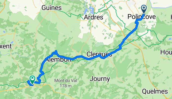 Easy ride in Colembert