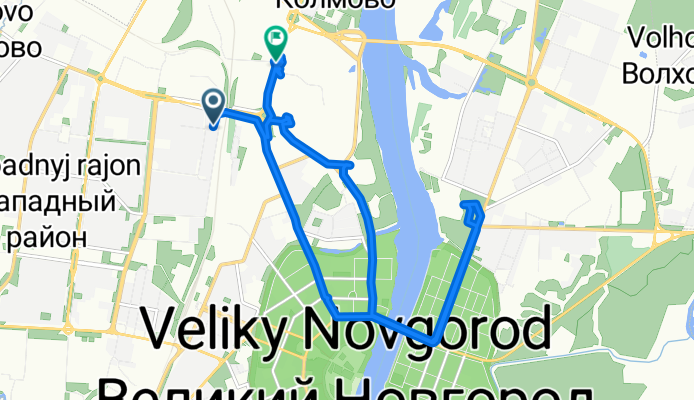 Easy ride in Великий Новгород