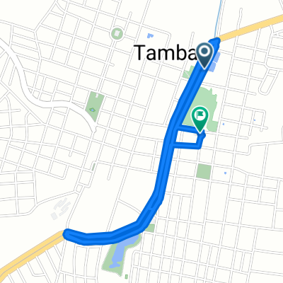 Relaxed route in Tambaú