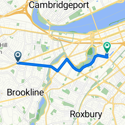 home -&gt; coolidge corner