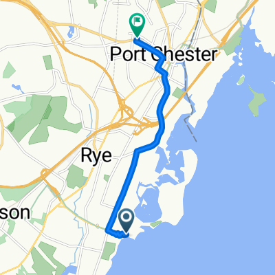 100 Playland Pkwy, Rye to 395 Westchester Ave, Port Chester