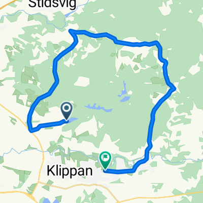 Rumble in The Rock Bike Route