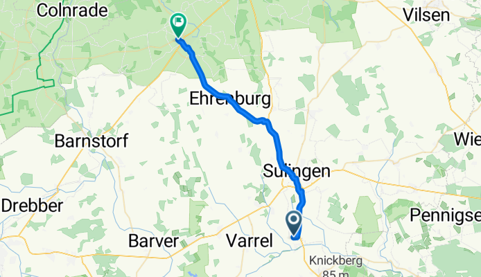 Rotdornweg 3, Barenburg nach Westerstraße 35, Twistringen