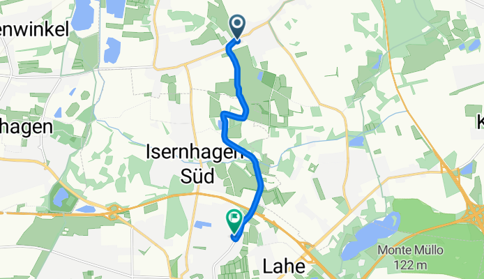 Moderate route in Hannover