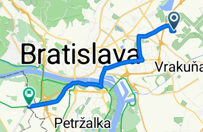 Route in der Bikemap App öffnen