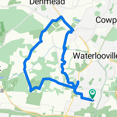 Widley, Purbrook Heath, Denmead and Newlands Walk