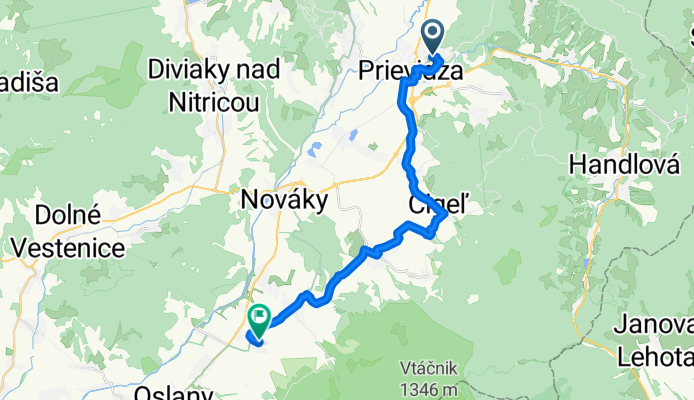 Easy ride in Bystričany