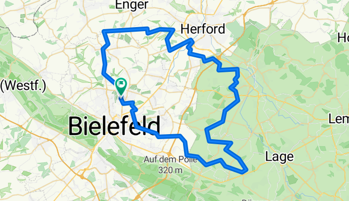 Training flach weg