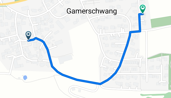 Schmiedsberg 12, Ehingen (Donau) nach Borenbrunnenweg 29, Ehingen (Donau)