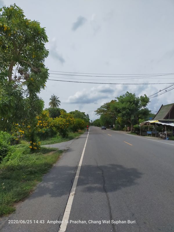 Thailand, ตำบล ท่าระหัด to Unnamed Road, Tambon Sam Chuk