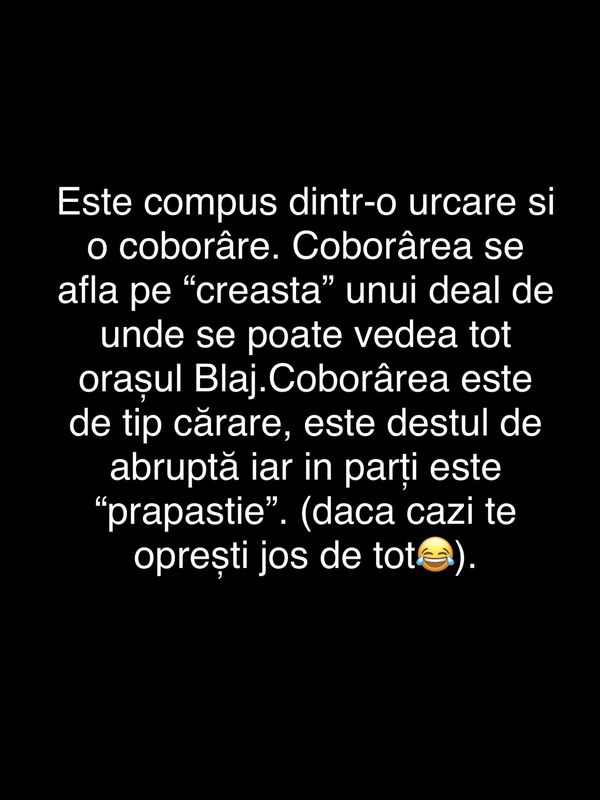 “Pe creastă” mountain-bike trail