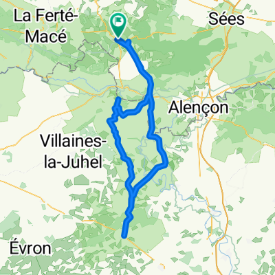 itinéraire Côme et Alexandre