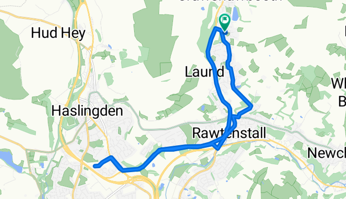 Home to Chris’s and back.