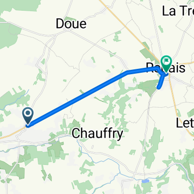 Restful route in Boissy-le-Châtel