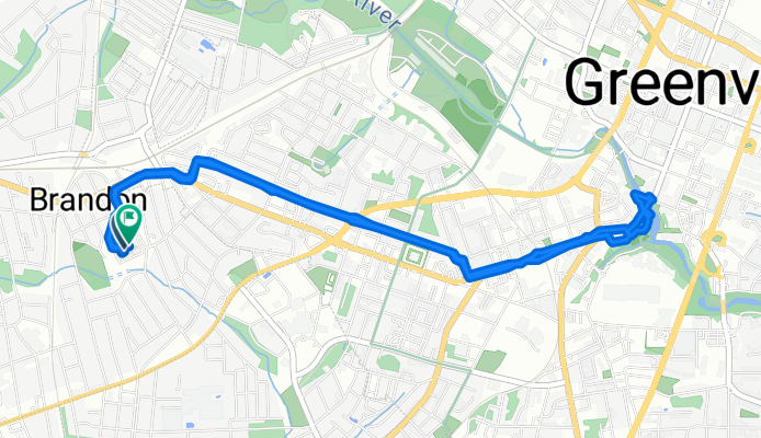 25 Draper St, Greenville to 25 Draper St, Greenville