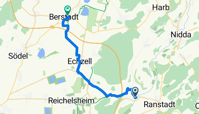 Kleine Erbsengasse 7, Ranstadt nach Niddaer Straße 1, Wölfersheim