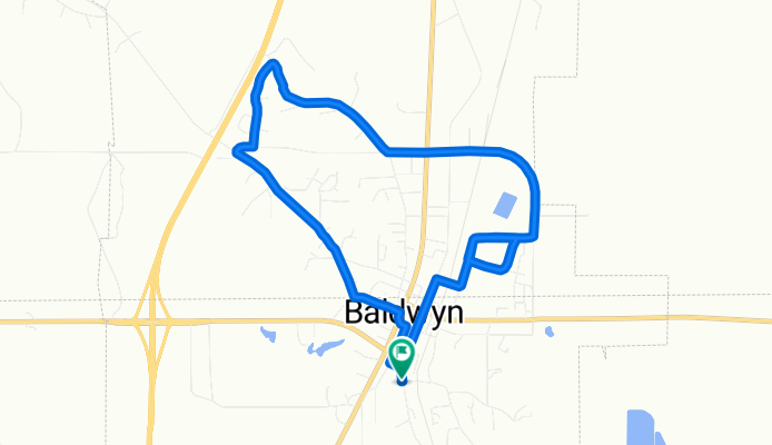 Relaxed route in Baldwyn