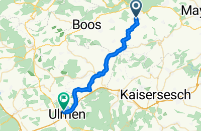 Route in der Bikemap App öffnen