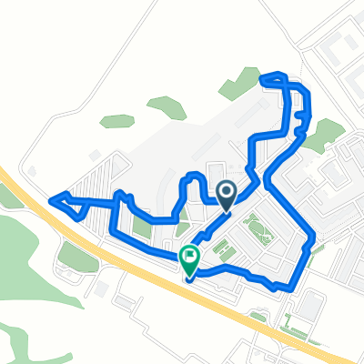Relaxed route in Тюмень